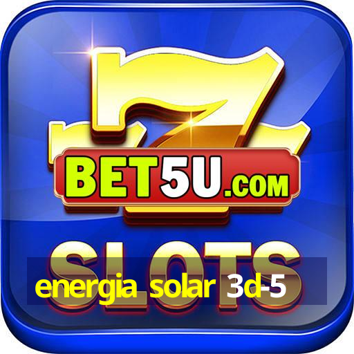 energia solar 3d